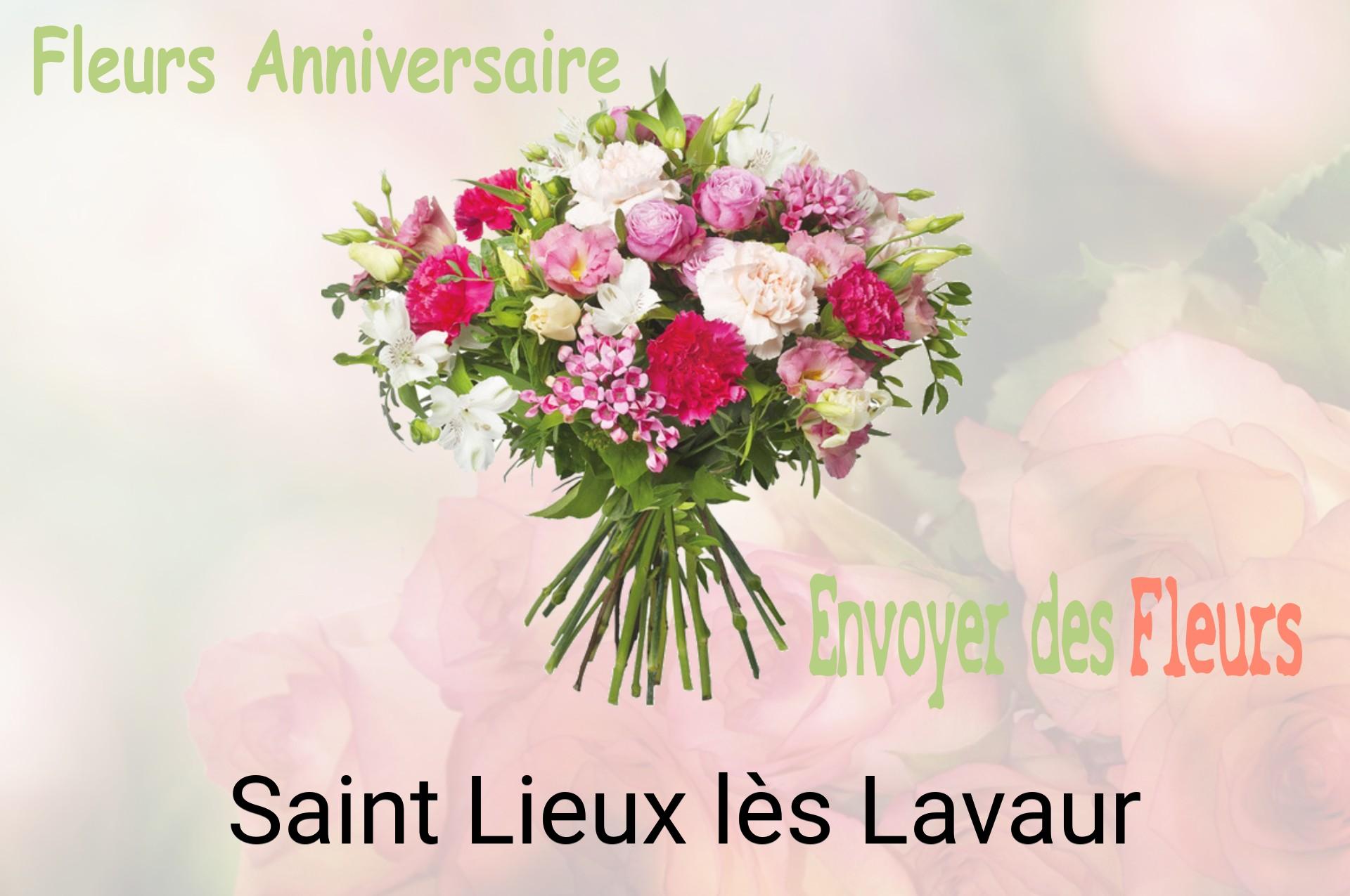 Bouquet de fleurs d’anniversaire livré à Saint-Lieux-lès-Lavaur